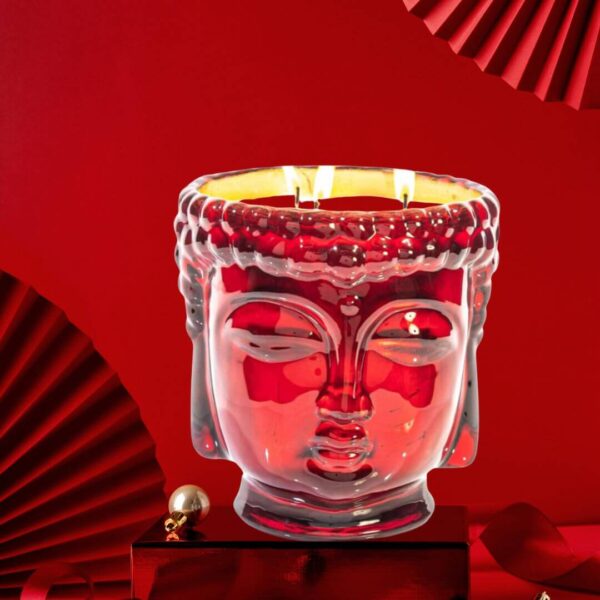 Buddha Royal Ruby 24K Gold Scented Candle